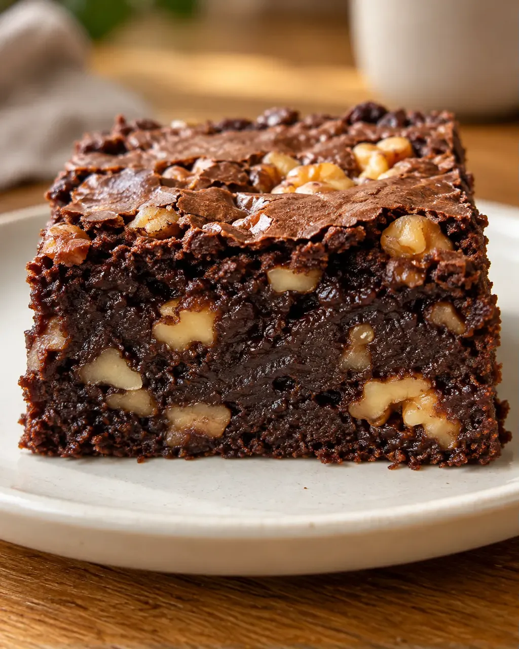Brownie kávéval és dióval