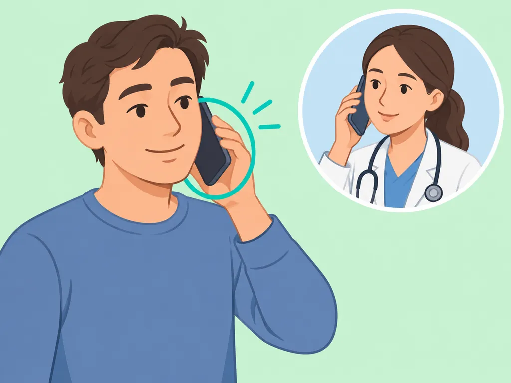 Orvosi segítség kérése telefonon, ha étkezés után súlyos panasz jelentkezik.